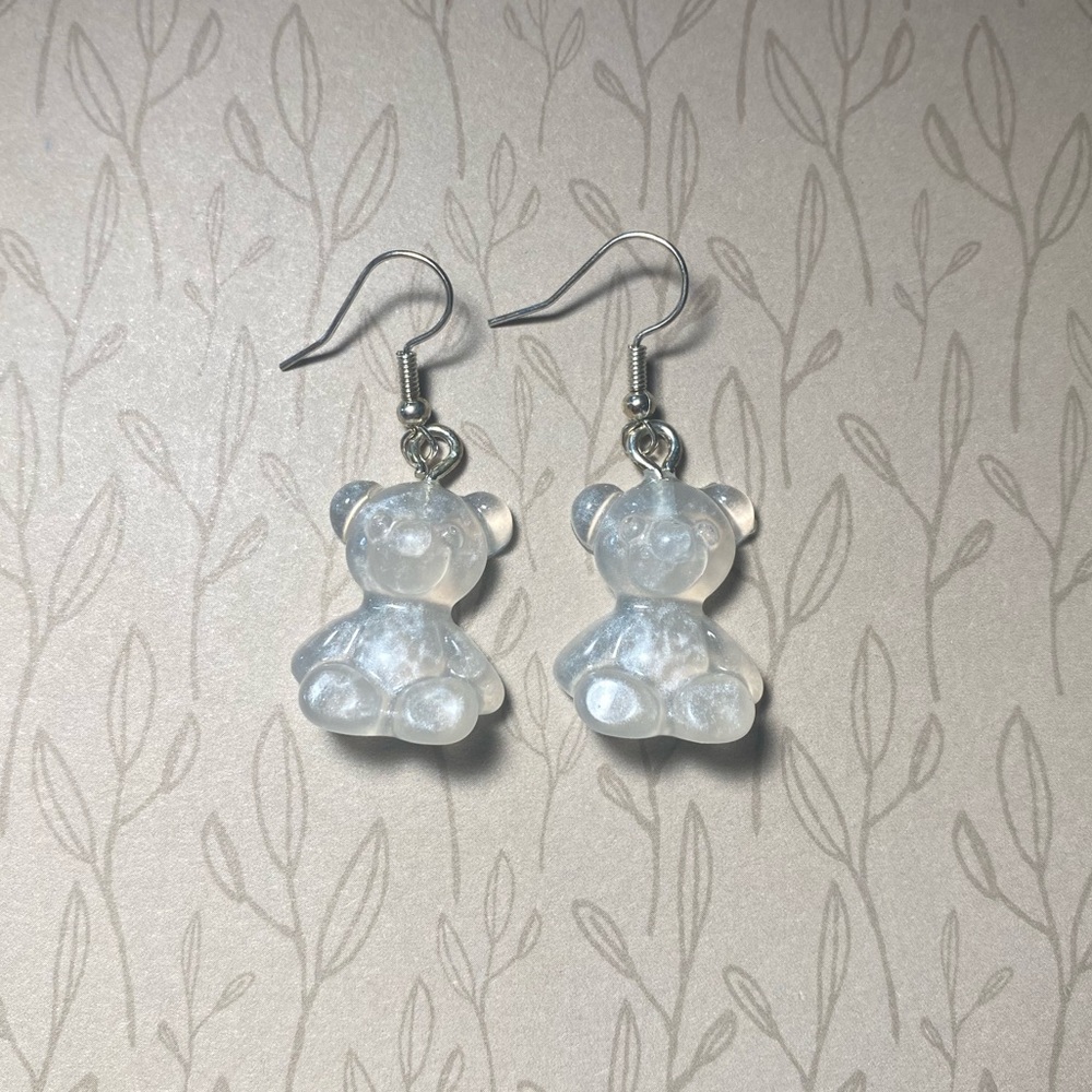 Opal Bear Earrings!